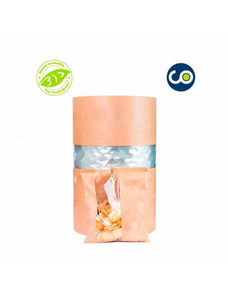 CVBIO. Bobine de papier compostable pour l’emballage