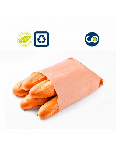 Bolsa de papel kraft sin ventana anónima