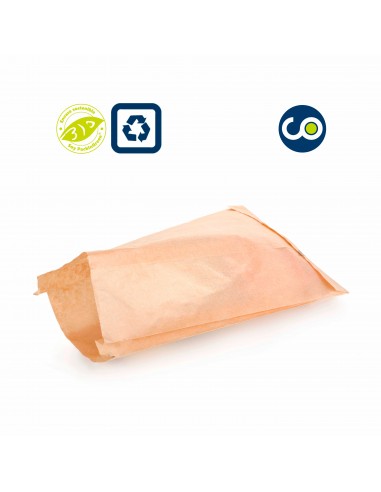 Bolsa de papel kraft sin ventana anónima