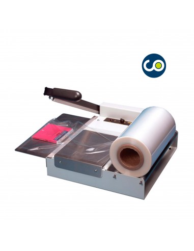 Machine for manual sealing of polypropylene half-tube