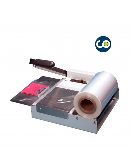 Machine for manual sealing of polypropylene half-tube