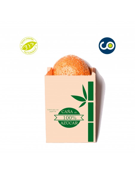 Generische Papiertüte aus Zuckerrohr