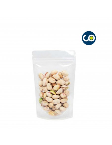 Transparent doypack bag