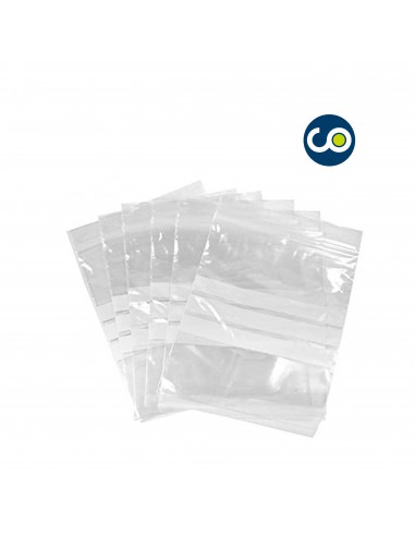 Self-closing plastic bag