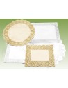 Openwork blondes for trays