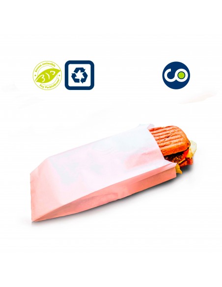 Anonyme fettdichte Papiertüte