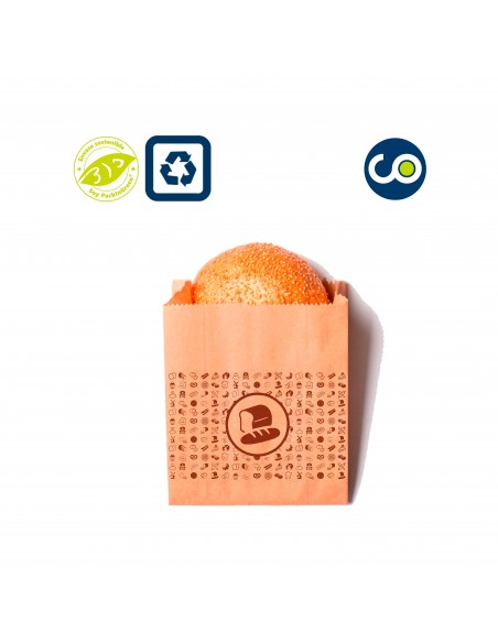 Bolsas de Papel para Pan Panadería - Impresas Con Tu Logo, Envío Gratis!  Cotiza Ahora!