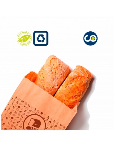 Paper bag for bakery