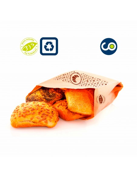 Sac en papier générique pour boulangerie