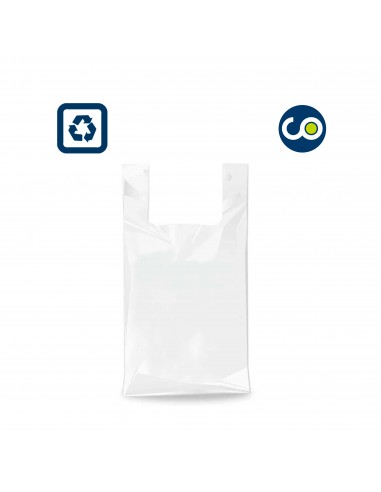 Bolsas plástico camiseta desde 0,02€/Unidad