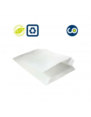 White paper bag without window