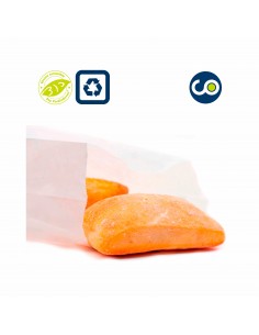 White paper bag without window