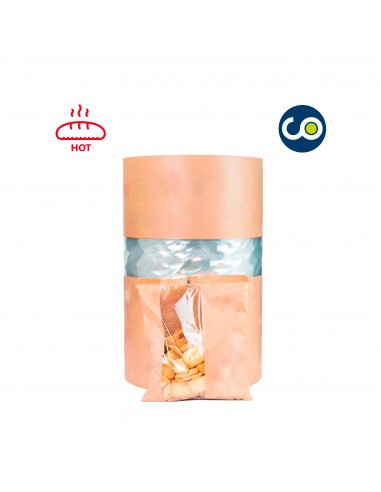 Bobina de papel horneable para envasado automático en flowpack