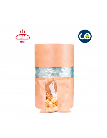 Bobina de papel horneable para envasado automático en flowpack