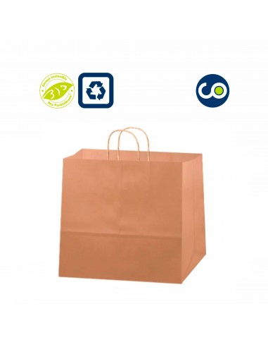 Papiertüte zur Lieferung oder zum Mitnehmen